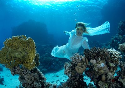 podwodne sesje ślubne Teneryfa